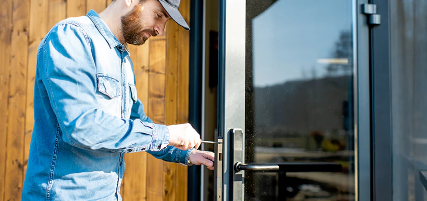 Frameless Glass Storefront Door Locks Replacement in Glen Avon, CA